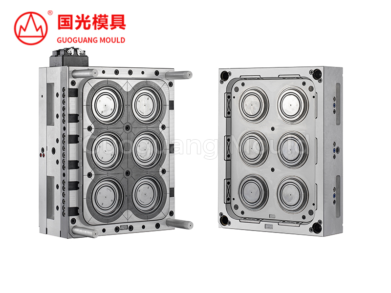 Thin Wall American Medium Round Cap Mould 