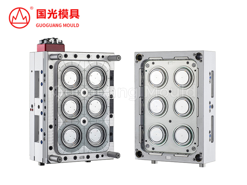 Injection Plastic Round Cap Mold