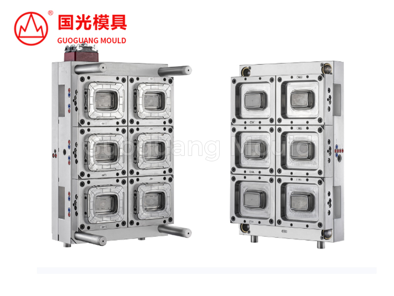 6-Cavity Square Box Mold